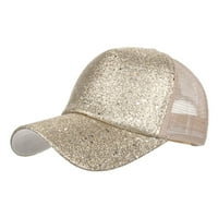 Puawkoer hop men бейзбол мода жени дишаща шапка плаж слънчева шапка регулируема шапка бейзболни шапки дрехи обувки и аксесоари с един размер злато