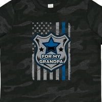 Мастически полицейски служител дядо правоприлагане Подарък за малко дете или тениска за момиче