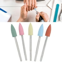 Парченца сондиране на ноктите, поставете каучукови сондажи за нокти за маникюр педикюр за полиране на ноктите