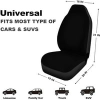 Комплект капаци на столчето за кола Флеш Universal Auto Pront Seats Protector Fits for Car, SUV седан, камион
