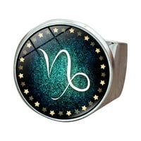 Yinguo Luminous уникален дизайн отварящ се регулируем дванадесет съзвездия Подарък за пръстен с един размер