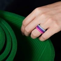 BOC UNISE Sports Fitness Gym Silicone Ring Band Wedding двойки обещават подарък