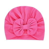 JunByOneloveliness Pinkfree размер Новородено момченце момиче солидна плетена шапка шапка шапка шапка аксесоари