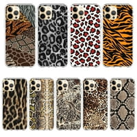 Cool Leopard Print Ultra Diny Phone Case за iPhone Pro Mini SE XR XS Plus 6s Pro